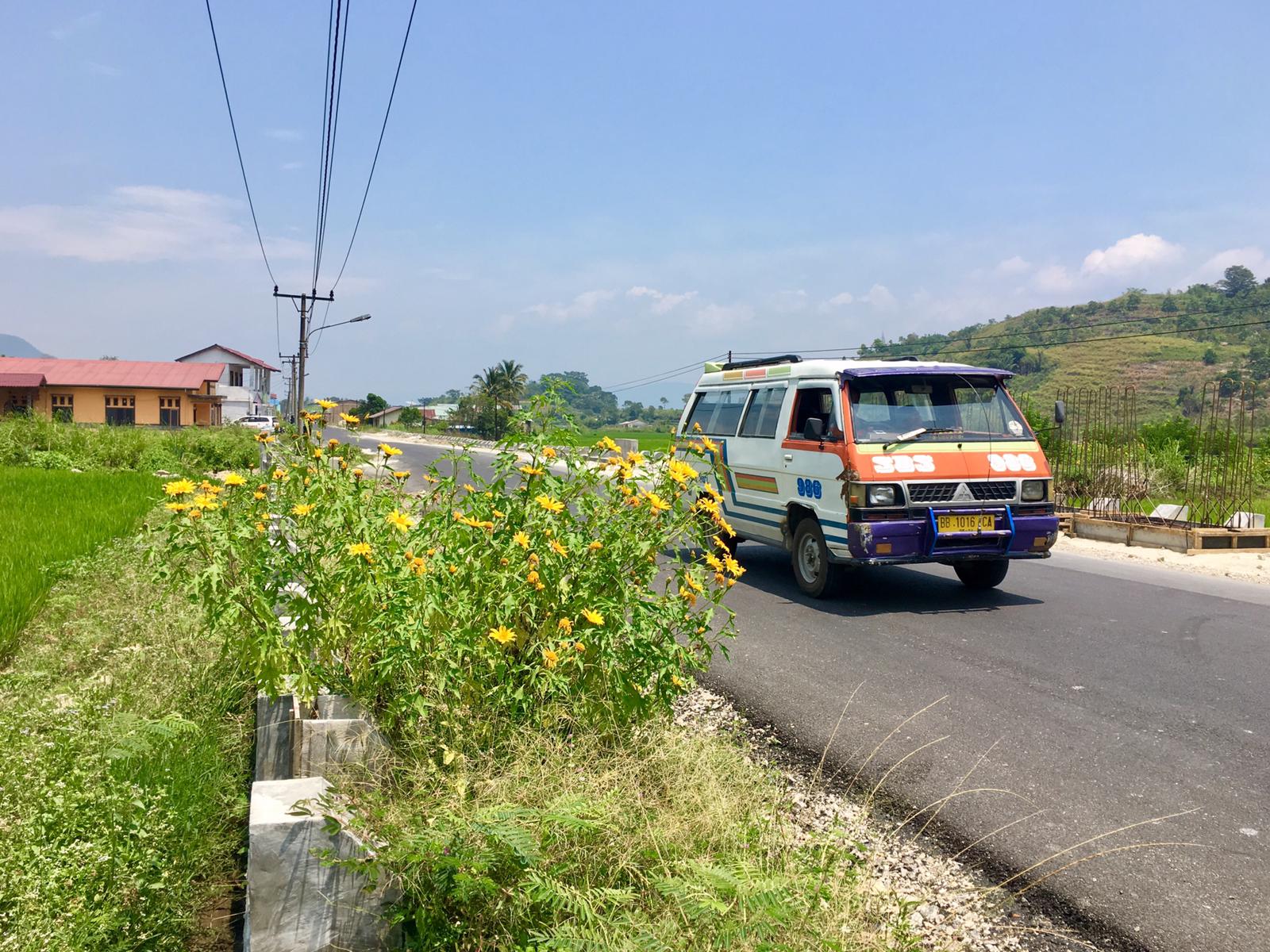 Bus on Sumatra