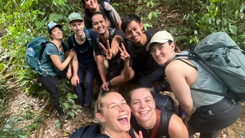 Dschungeltrekking während Sumatra Rundreise